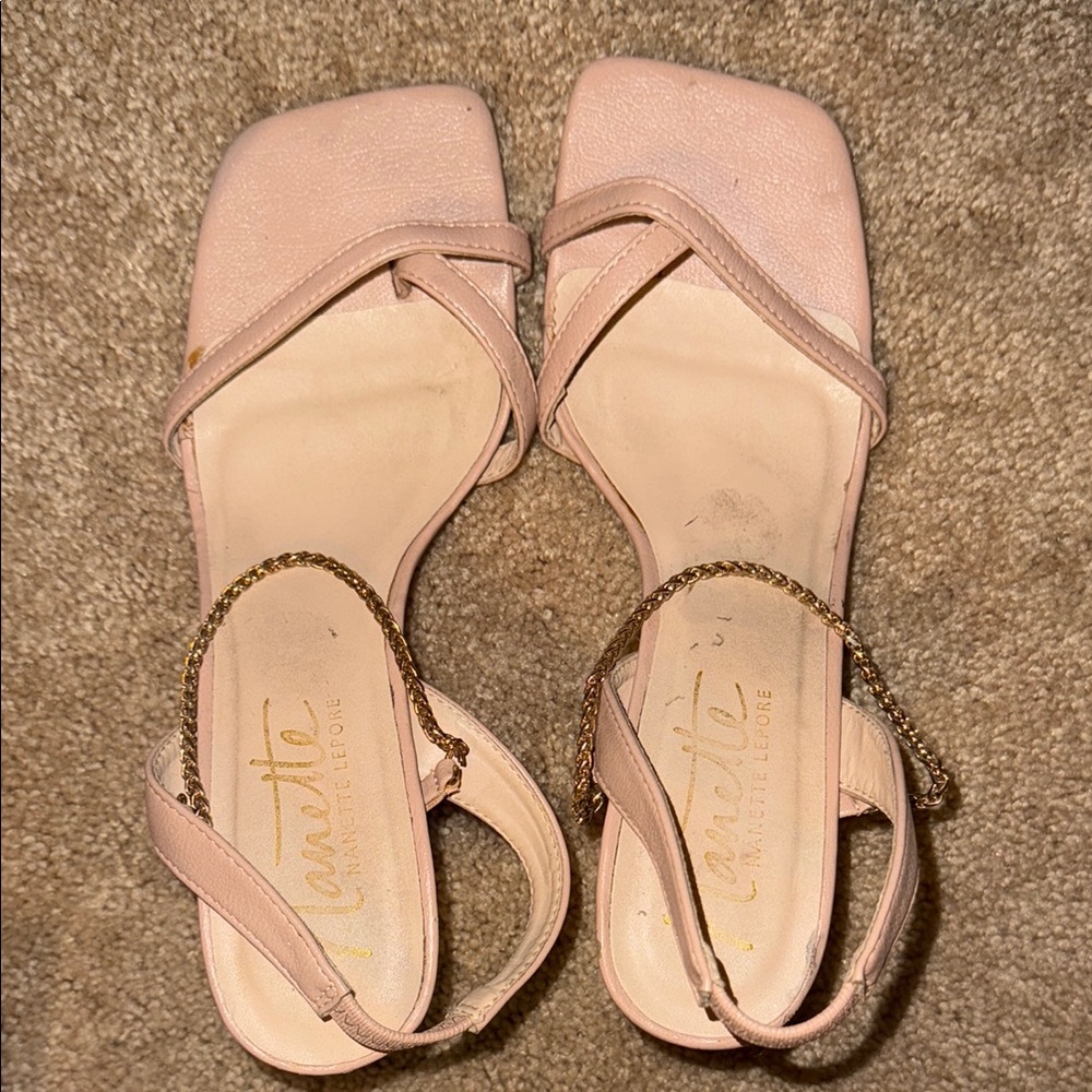 Nanette Lepore Pink Heeled Elegance